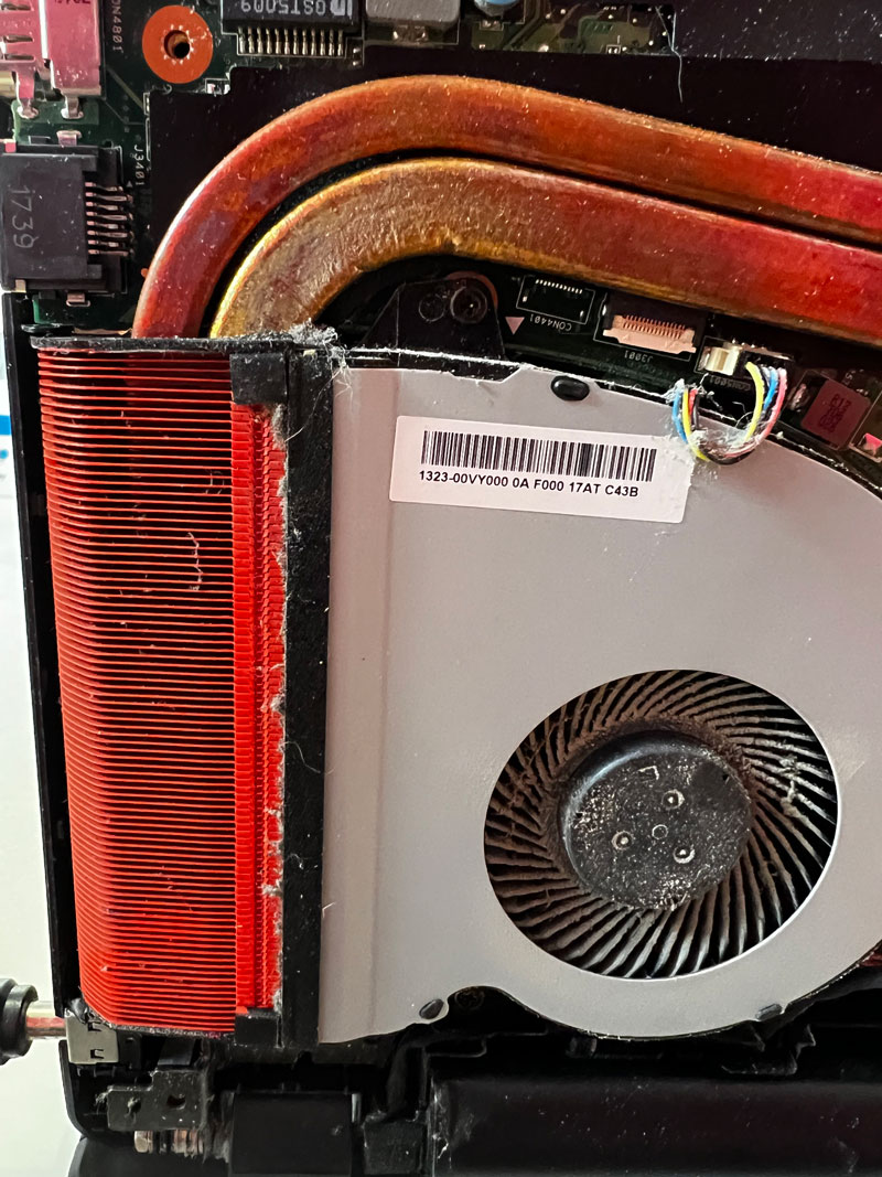 PC vor der Reinigung